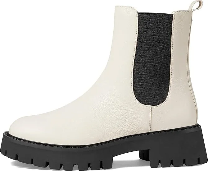 MICHAEL Michael Kors Asher Flat Bootie Women's Boots Light Cream : 7 M, Leather - Image 6