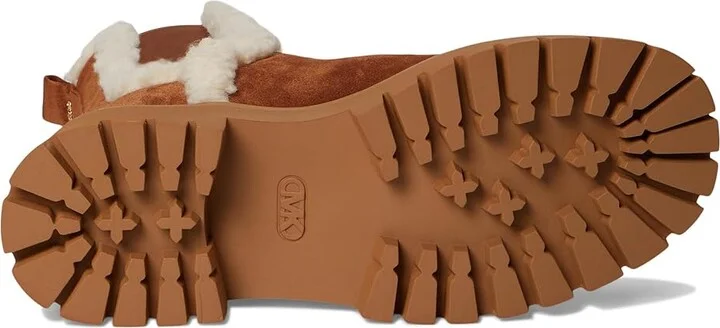 MICHAEL Michael Kors Asher Flat Bootie Women's Boots Luggage : 10 M, Leather - Image 3