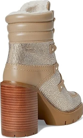 MICHAEL Michael Kors Asher Heeled Bootie Women's Boots Camel : 10 M - Image 4