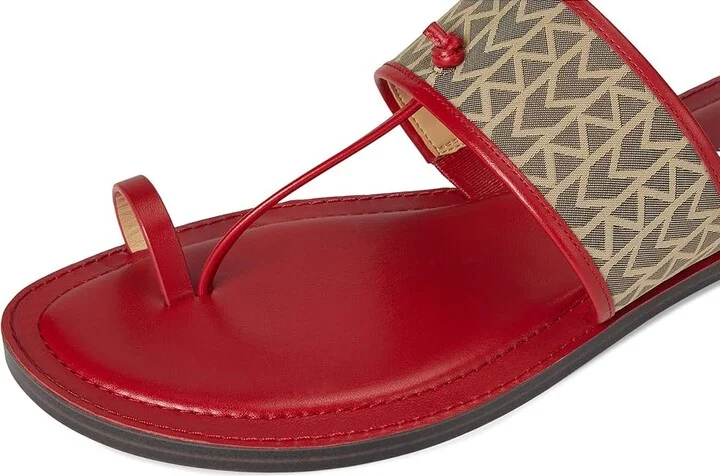 MICHAEL Michael Kors Ashtin Sandals Women's Sandals Crimson : 6.5 M, Leather - Image 7