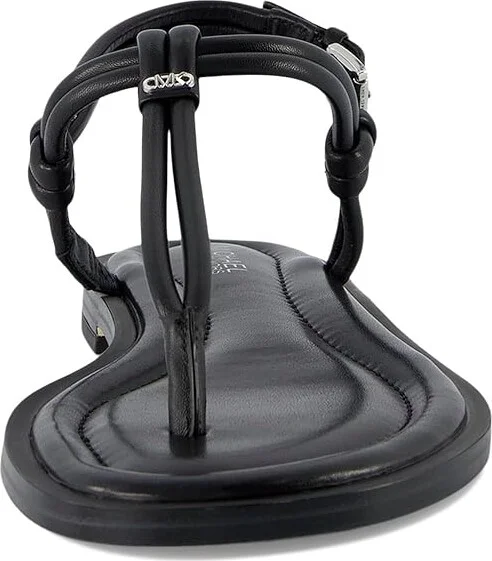 MICHAEL Michael Kors Astra Thong Women's Sandals Black : 9 M, Leather - Image 5