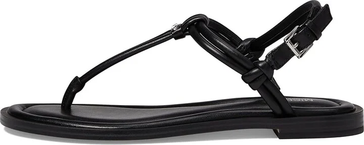 MICHAEL Michael Kors Astra Thong Women's Sandals Black : 9 M, Leather - Image 6