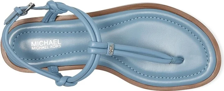 MICHAEL Michael Kors Astra Thong Women's Sandals Chambray : 7 M, Leather - Image 2
