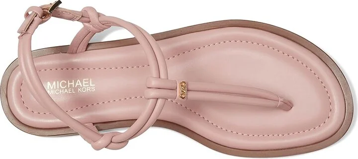 MICHAEL Michael Kors Astra Thong Women's Sandals Smokey Rose : 9 M, Leather - Image 2