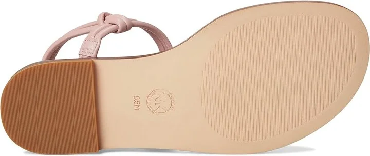 MICHAEL Michael Kors Astra Thong Women's Sandals Smokey Rose : 9 M, Leather - Image 3