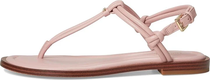 MICHAEL Michael Kors Astra Thong Women's Sandals Smokey Rose : 9 M, Leather - Image 6