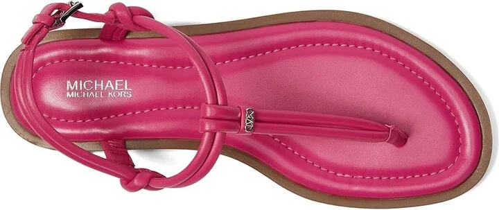 MICHAEL Michael Kors Astra Thong Women's Sandals Wild Berry : 8 M, Leather - Image 2