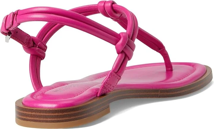 MICHAEL Michael Kors Astra Thong Women's Sandals Wild Berry : 8 M, Leather - Image 4