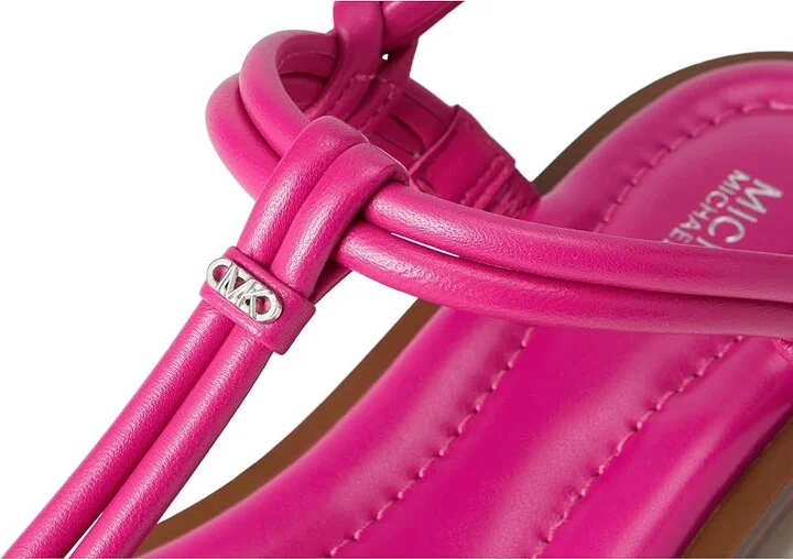 MICHAEL Michael Kors Astra Thong Women's Sandals Wild Berry : 8 M, Leather - Image 7