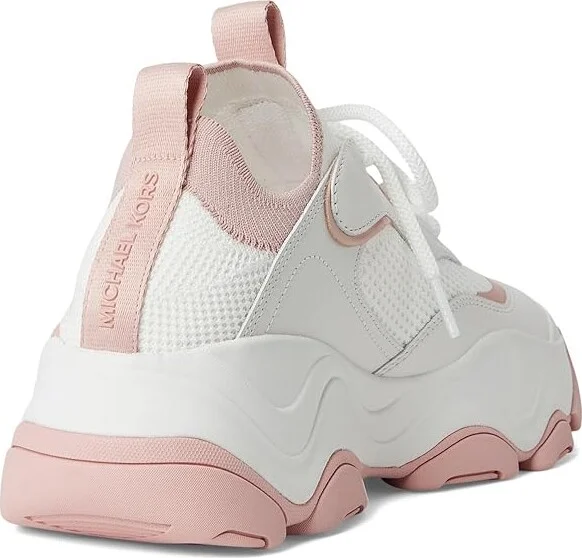 MICHAEL Michael Kors Atlas Knit Trainer Women's Shoes Smokey Rose : 7.5 M, Synthetic - Image 4