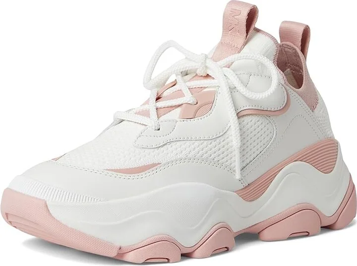MICHAEL Michael Kors Atlas Knit Trainer Women's Shoes Smokey Rose : 7.5 M, Synthetic - Image 5