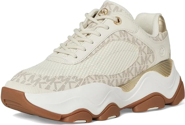 MICHAEL Michael Kors Atlas Sneakers Women's Shoes Vanilla/Cream : 6 M, Synthetic - Image 5