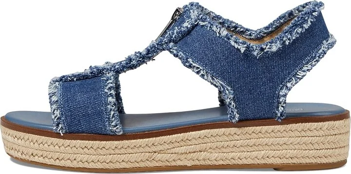 MICHAEL Michael Kors Berkley Espadrille Women's Sandals Denim : 7.5 M, Leather - Image 5