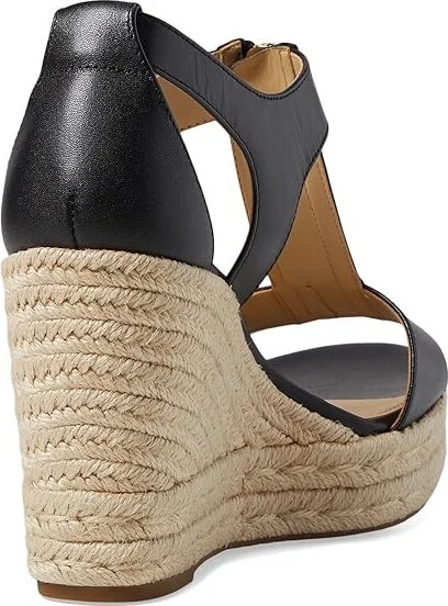 MICHAEL Michael Kors Berkley Mid Wedge Women's Shoes Black : 9.5 M, Synthetic - Image 4