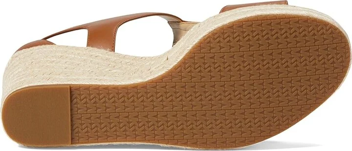 MICHAEL Michael Kors Berkley Mid Wedge Women's Shoes Luggage : 5.5 M, Synthetic - Image 3