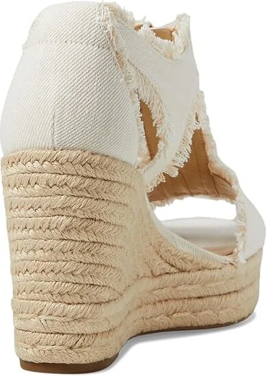 MICHAEL Michael Kors Berkley Mid Wedge Women's Shoes Optic White : 10 M, Synthetic - Image 4