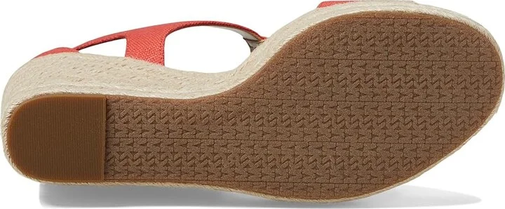 MICHAEL Michael Kors Berkley Mid Wedge Women's Shoes Spiced Coral : 10 M, Synthetic - Image 3