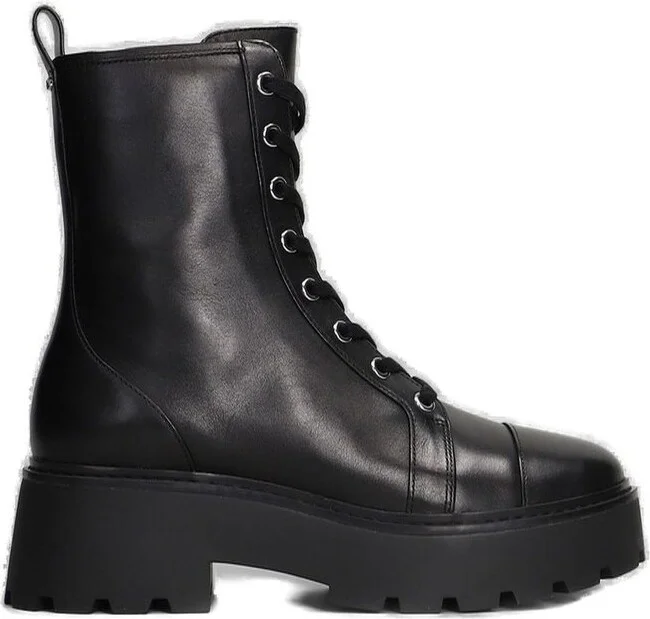 Michael Michael Kors Blake Lace-Up Combat Boots