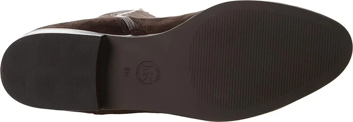 MICHAEL Michael Kors Bromley Flat Boot Women's Zip Boots Chocolate : 5.5 M, Leather - Image 3