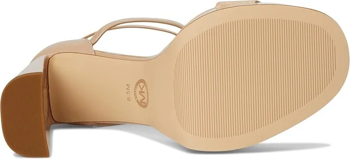 MICHAEL Michael Kors Cami Platform Women's Sandals Light Blush : 10 M, Leather/Rubber - Image 3