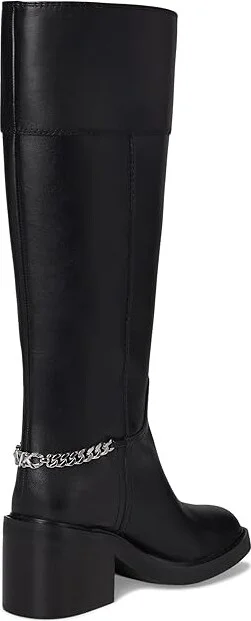 MICHAEL Michael Kors Carlisle Boot - Wide shaft Women's Boots Black : 9 M, Leather - Image 4