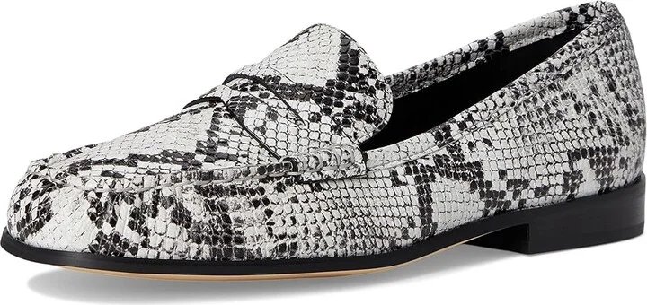 MICHAEL Michael Kors Carlson Loafer Women's Flat Shoes Aluminum : 9 M, Leather/Rubber - Image 5