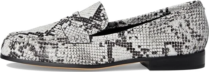 MICHAEL Michael Kors Carlson Loafer Women's Flat Shoes Aluminum : 9 M, Leather/Rubber - Image 6