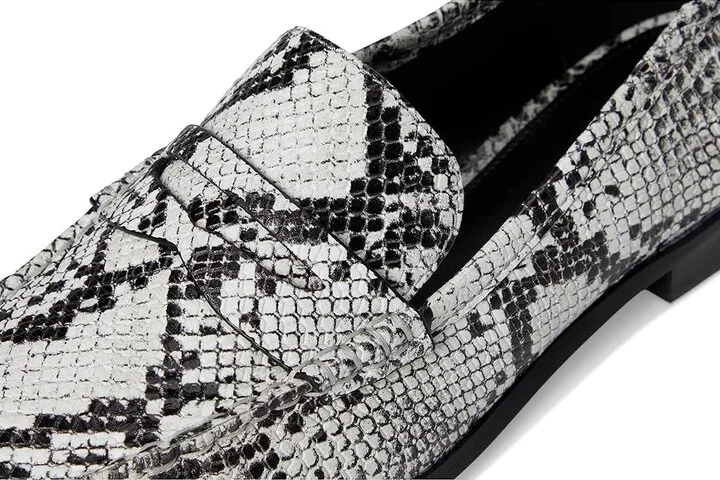 MICHAEL Michael Kors Carlson Loafer Women's Flat Shoes Aluminum : 9 M, Leather/Rubber - Image 7
