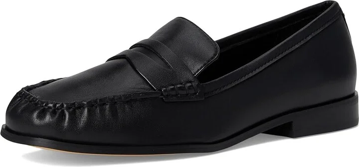 MICHAEL Michael Kors Carlson Loafer Women's Flat Shoes Black 2 : 9 M, Leather/Rubber - Image 5