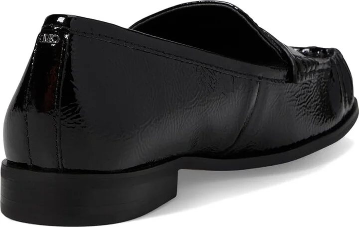 MICHAEL Michael Kors Carlson Loafer Women's Flat Shoes Black : 7 M, Leather/Rubber - Image 4