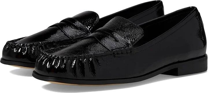 MICHAEL Michael Kors Carlson Loafer Women's Flat Shoes Black : 7 M, Leather/Rubber