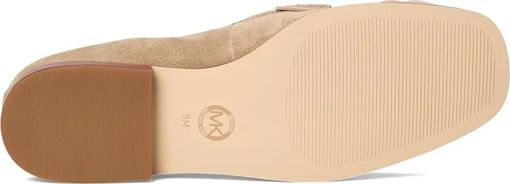 MICHAEL Michael Kors Carlson Loafer Women's Flat Shoes Husk : 8 M, Leather/Rubber - Image 3