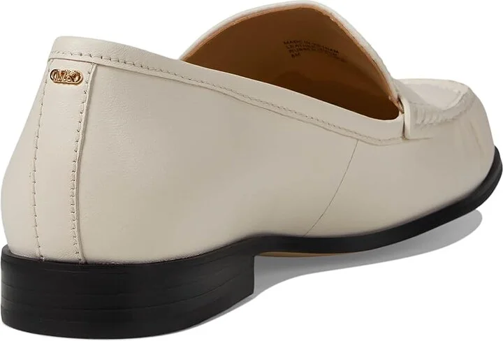 MICHAEL Michael Kors Carlson Loafer Women's Flat Shoes Light Cream : 6.5 M, Leather/Rubber - Image 4