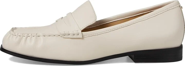 MICHAEL Michael Kors Carlson Loafer Women's Flat Shoes Light Cream : 6.5 M, Leather/Rubber - Image 6