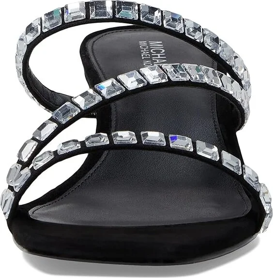 MICHAEL Michael Kors Celia Kitten Slide Women's Shoes Black 1 : 6.5 M - Image 2