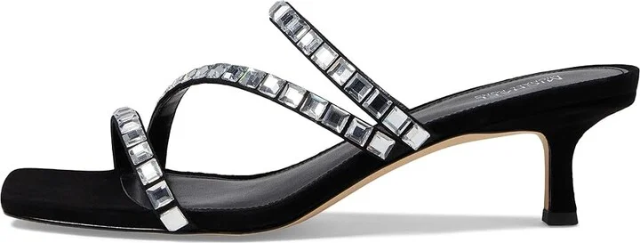 MICHAEL Michael Kors Celia Kitten Slide Women's Shoes Black 1 : 6.5 M - Image 5