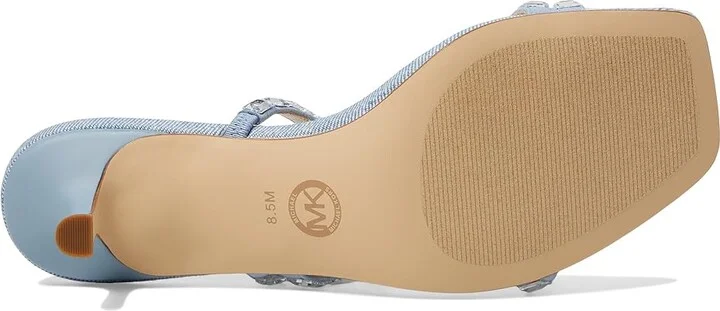 MICHAEL Michael Kors Celia Kitten Slide Women's Shoes Blue Haze : 7.5 M - Image 3