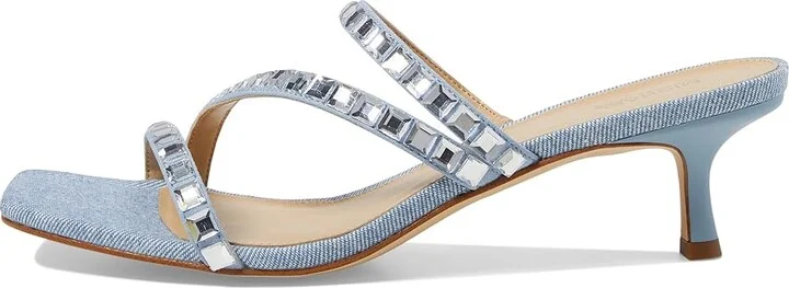 MICHAEL Michael Kors Celia Kitten Slide Women's Shoes Blue Haze : 7.5 M - Image 5