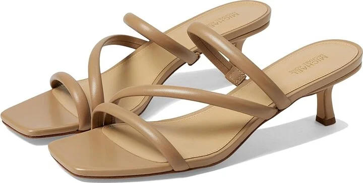 MICHAEL Michael Kors Celia Kitten Slide Women's Shoes Camel : 6 M