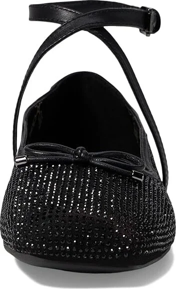 MICHAEL Michael Kors Collette Flex Ballet Women's Flat Shoes Black 1 : 8 M, Leather - Image 2
