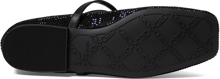MICHAEL Michael Kors Collette Flex Ballet Women's Flat Shoes Black 1 : 8 M, Leather - Image 3