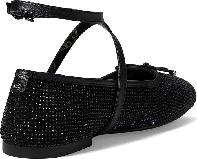 MICHAEL Michael Kors Collette Flex Ballet Women's Flat Shoes Black 1 : 8 M, Leather - Image 4