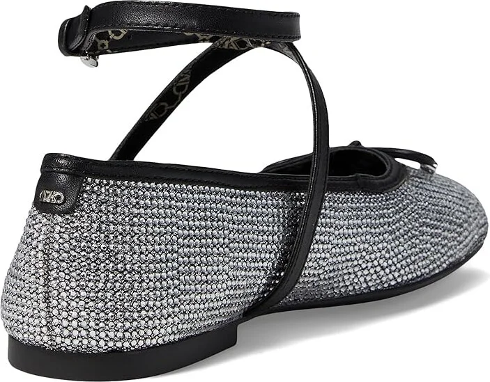 MICHAEL Michael Kors Collette Flex Ballet Women's Flat Shoes Black 2 : 6 M, Leather - Image 4