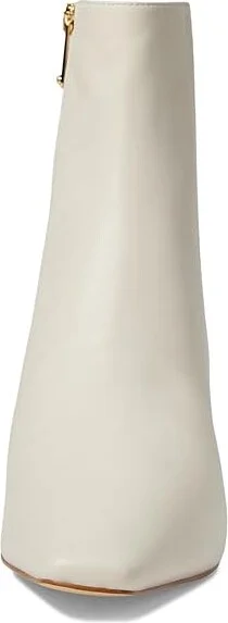 MICHAEL Michael Kors Cosmo Kitten Bootie Women's Boots Light Cream : 6.5 M, Leather/Polyester/Rubber - Image 2