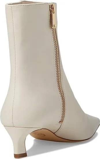 MICHAEL Michael Kors Cosmo Kitten Bootie Women's Boots Light Cream : 6.5 M, Leather/Polyester/Rubber - Image 4