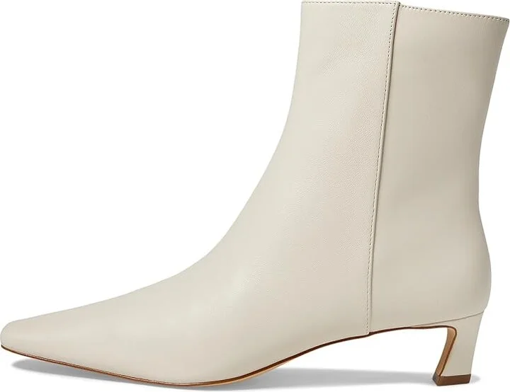 MICHAEL Michael Kors Cosmo Kitten Bootie Women's Boots Light Cream : 6.5 M, Leather/Polyester/Rubber - Image 6
