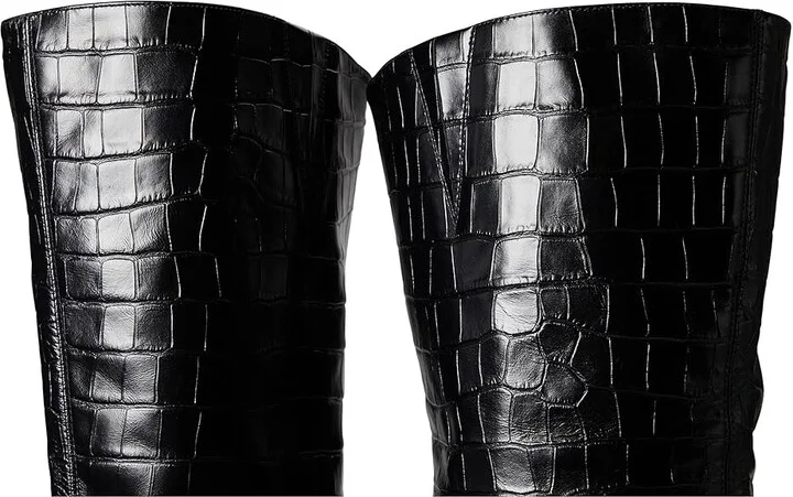 MICHAEL Michael Kors Cosmo Kitten Boots Women's Boots Black : 5.5 M, Leather - Image 5