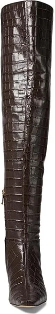 MICHAEL Michael Kors Cosmo Kitten Boots Women's Boots Chocolate : 8 M, Leather - Image 2