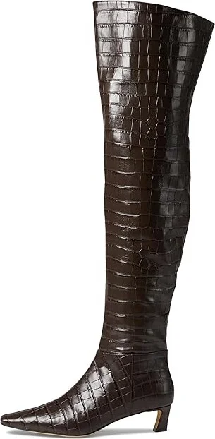 MICHAEL Michael Kors Cosmo Kitten Boots Women's Boots Chocolate : 8 M, Leather - Image 6