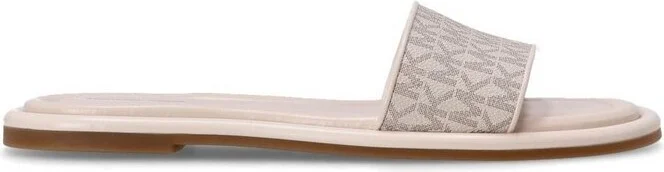 Michael Michael Kors Dana Monogram Embossed Slides